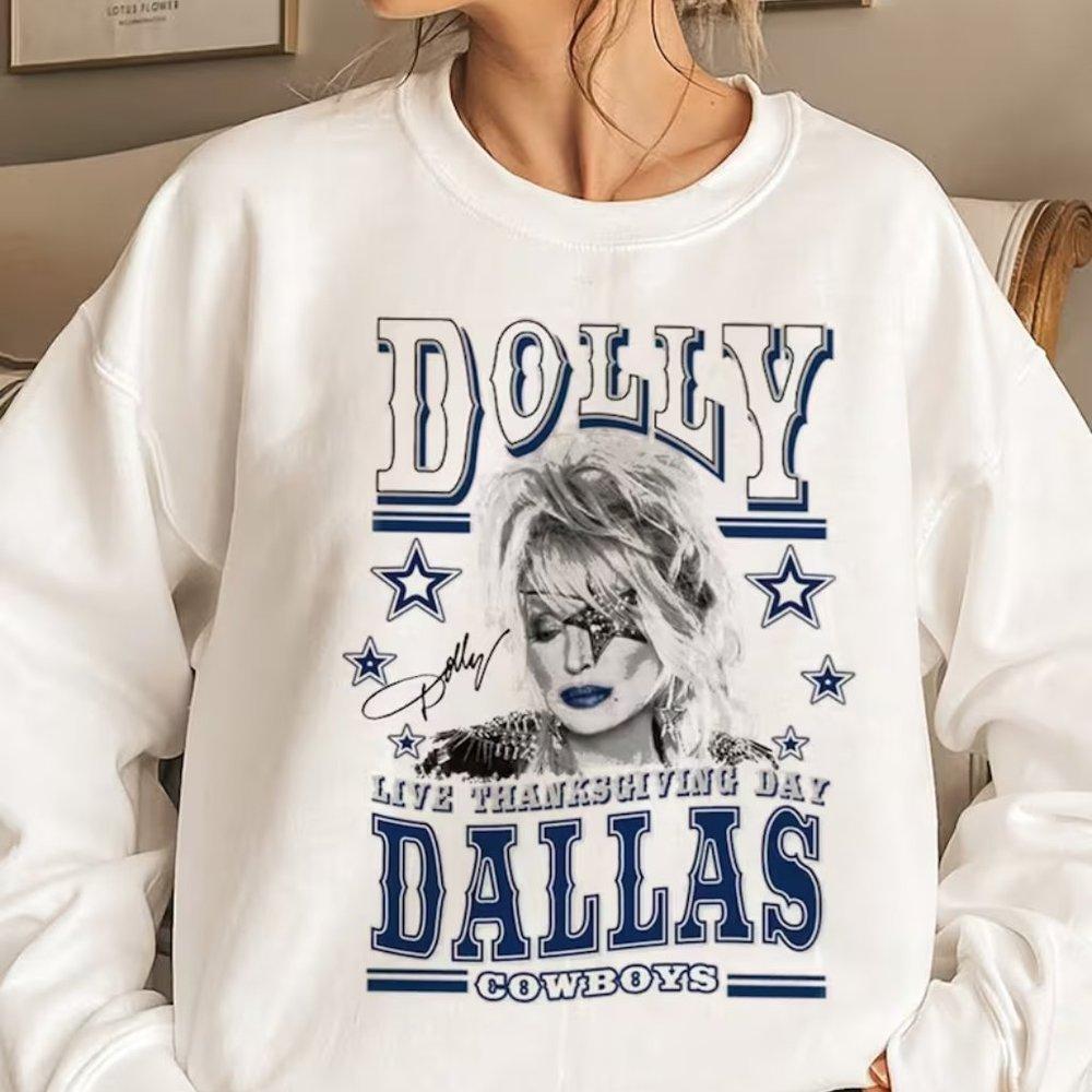 Dallas Dolly Parton Dolly Parton Thanksgiving Day Sweatshirt